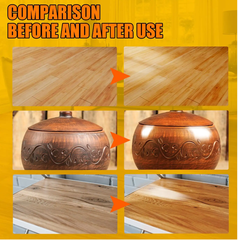 BeeWax KBRONA: Cera de Abejas 100% Natural para Limpiar y Pulir