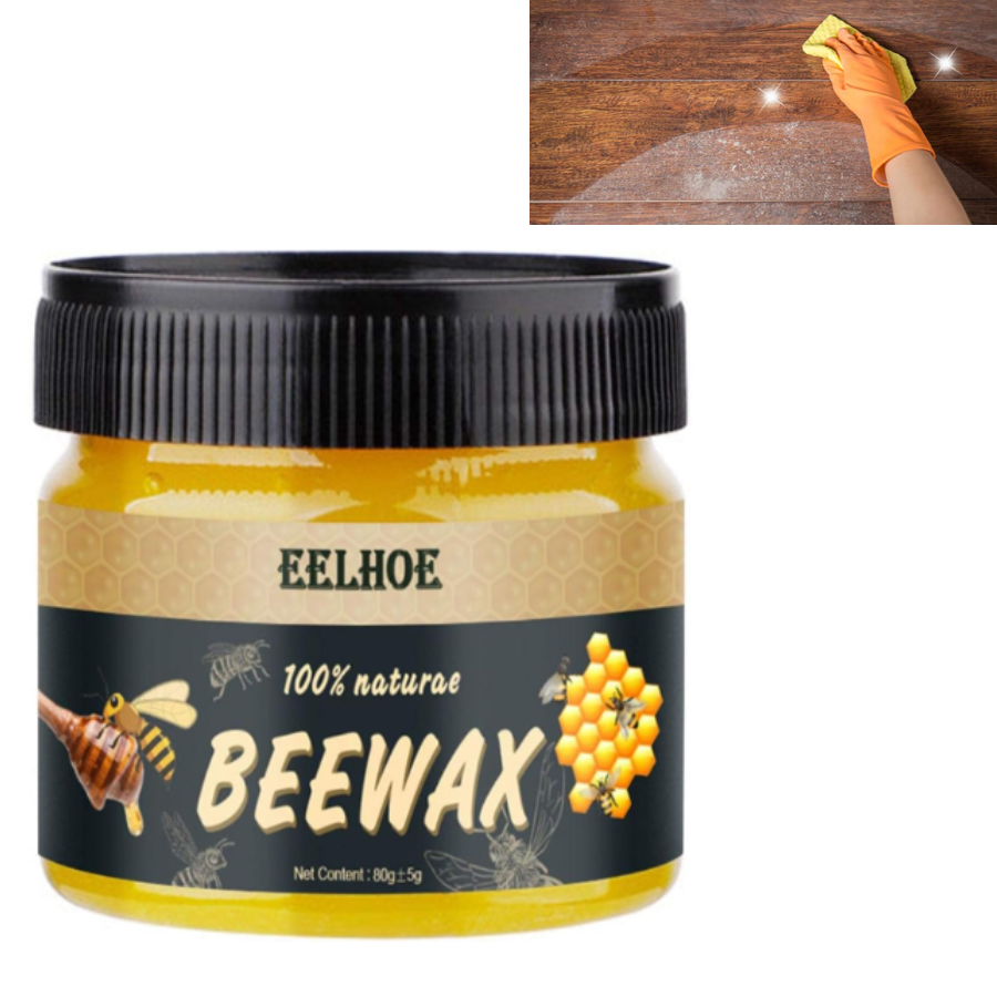 BeeWax KBRONA: Cera de Abejas 100% Natural para Limpiar y Pulir