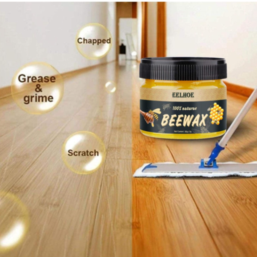 BeeWax KBRONA: Cera de Abejas 100% Natural para Limpiar y Pulir