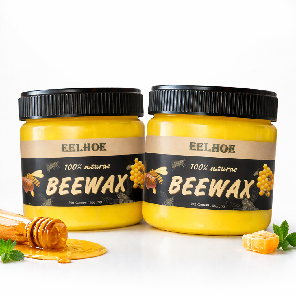 BeeWax KBRONA: Cera de Abejas 100% Natural para Limpiar y Pulir